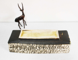 Vintage cactusbak - Adli Reuver. Aardewerk retro plantenbak - XXL