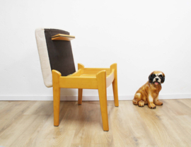 Set van 2 Deense voetenbanken - Farstrup Møbler. Scandinavisch design Ottoman / hocker