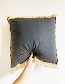 Origineel handgeknoopt Perzisch/Boho kussen. Vintage Oosters kussentje