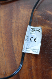 Goudkleurige bureaulamp, Ikea - JANSJÖ. Retro leeslamp met flexibele zwanenhals