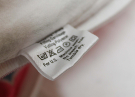 Roze vintage kinder slaapzak- Ikea. Retro sprei met poppetjes en dieren