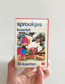 Vintage sprookjes kwartet - nr 9 -Jumbo. Retro kaartspel.