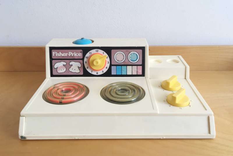 Behandeling informatie Krachtig Vintage Fisher-Price keukentje #919. Origineel retro speelgoed - stove  top/kookplaat | *-Sold-* | Flat Sheep