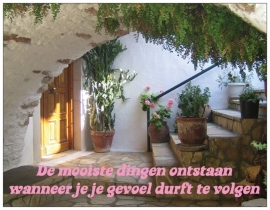 Wenskaart  Inspiratie | Gevoel