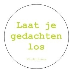 Sticker Mindfulness | Loslaten