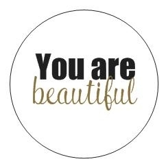 Sticker You are a gift | You are beautiful