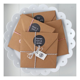 Gift set Samen kom je verder | 6 inspiratiekaartjes & 4 stickers