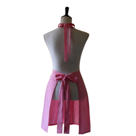 Audrey fuchsia roze ruit