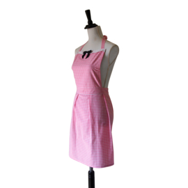 Audrey fuchsia roze ruit