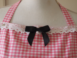 Audrey fuchsia roze ruit