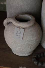 'Land Living' kruikje in beige finish