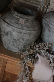 'Land Living' kruik in grey finish L