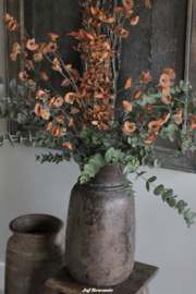 Zijden boeket lottie orange