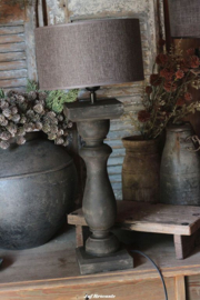 Balusterlamp sober vierkant