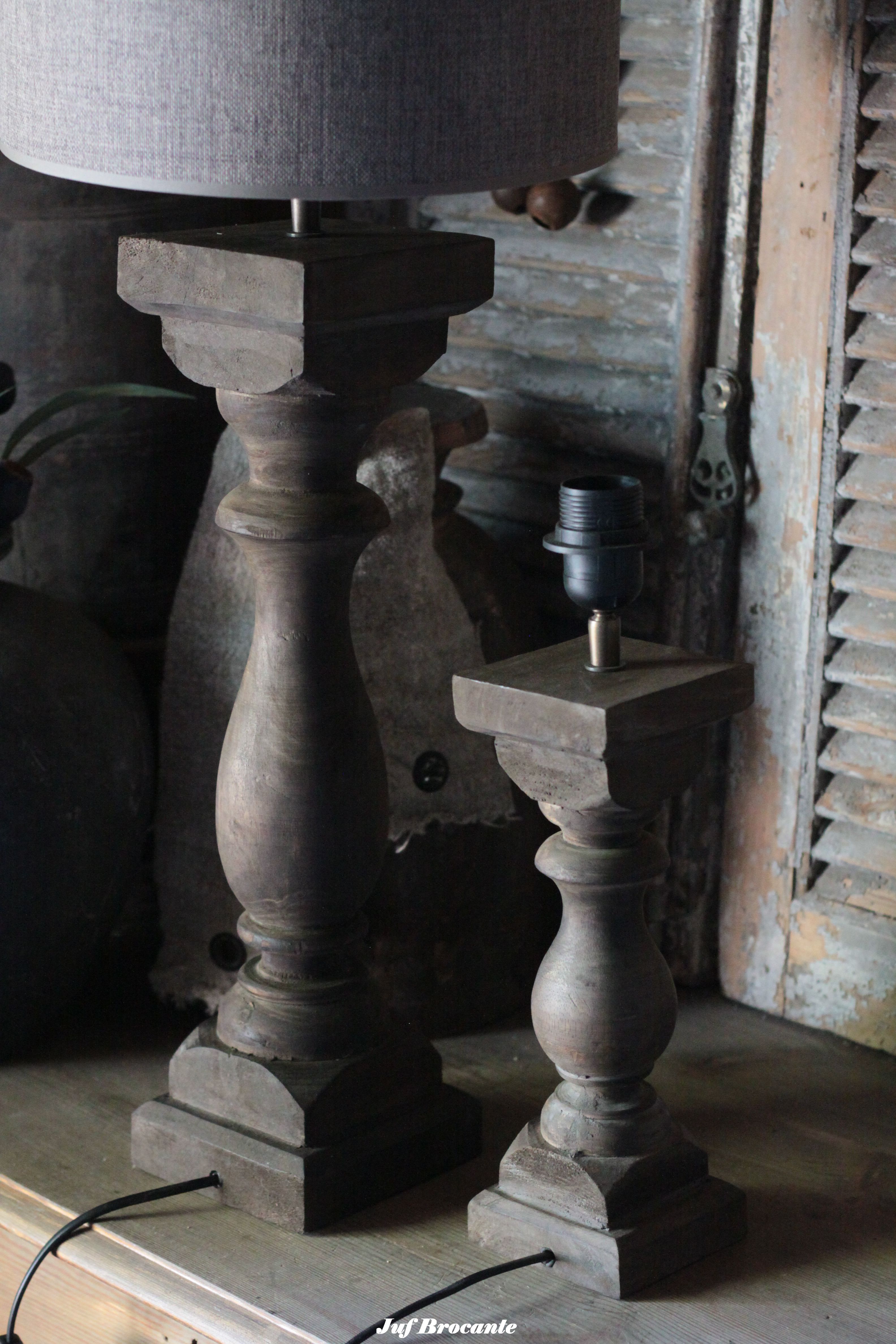 Balusterlamp sober vierkant
