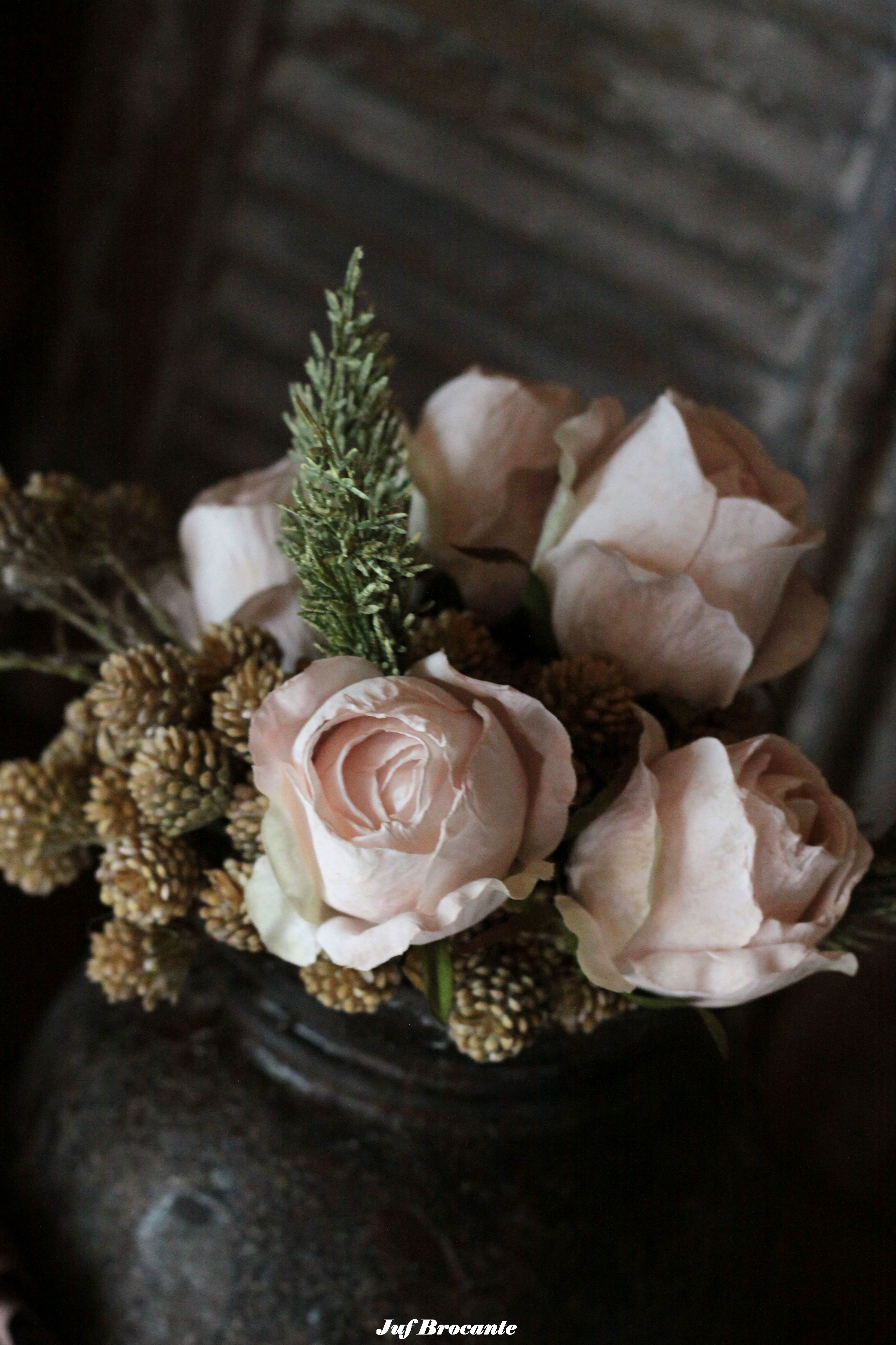 Boeket rozen compleet 'rose white'