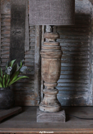 Balusterlamp 'Vintage brown' maat XL