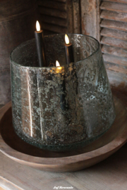 Windlicht 'diamond' maat XL