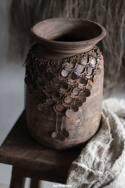 Nepalese kruik met kruikketting compleet nr.2