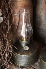 Solar olielampje 'vintage brown'