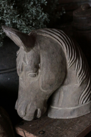 Houten paardenhoofd