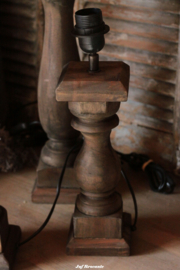 Balusterlamp vierkant sober