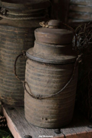 Nepalese kruik /Nepalese pot met deksel nr. 15