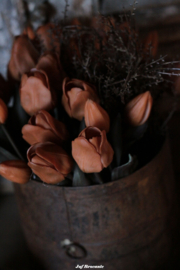 Bos waxtulpen roest