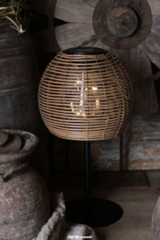 Solar tafellamp serie 'rattan'