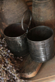 Metalen bakje dubbel
