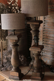 Balusterlamp vierkant sober