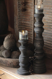 Driftwood baluster kandelaar middel