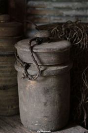 Nepalese kruik /Nepalese pot met deksel nr. 9