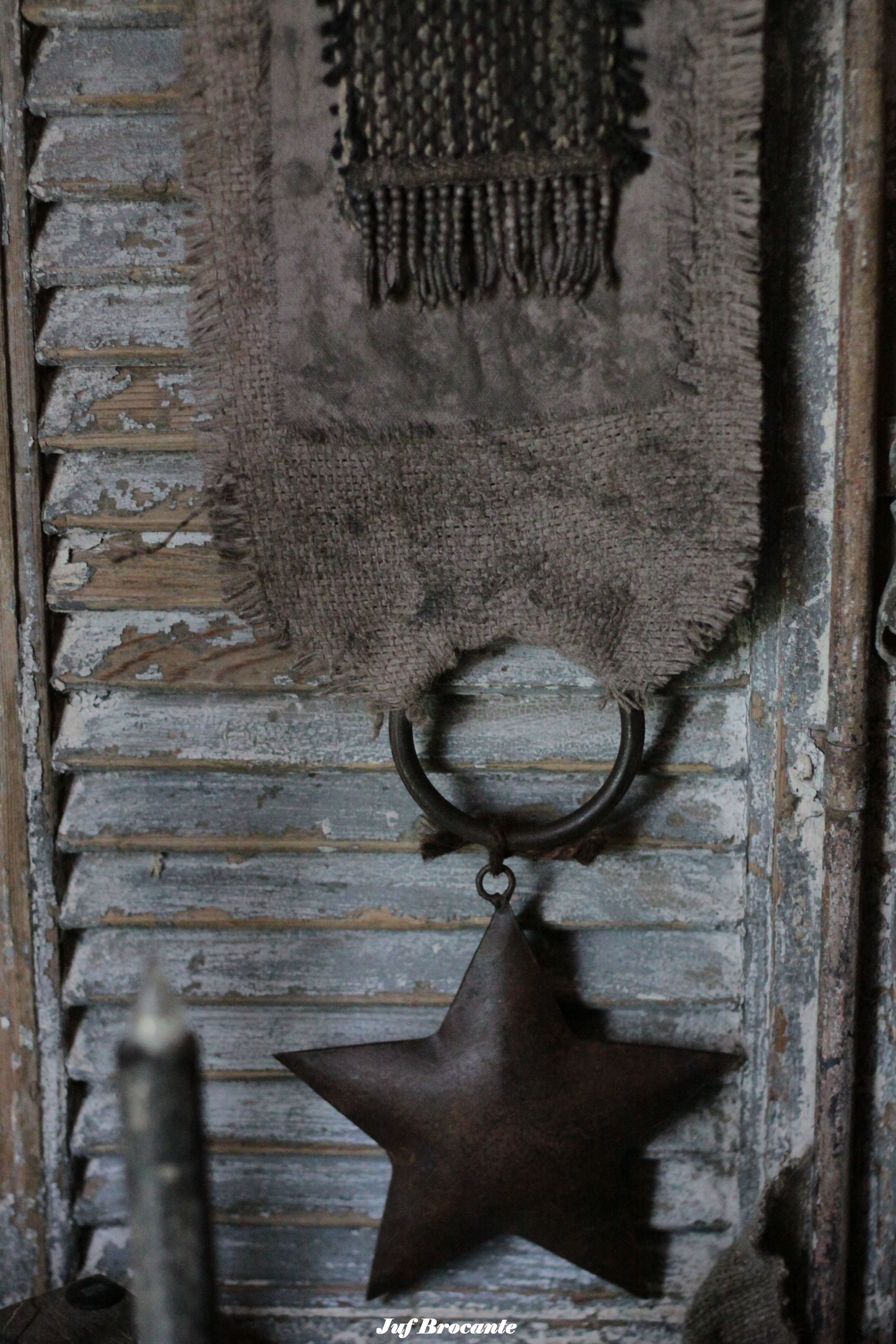 Kersthanger sober taupe