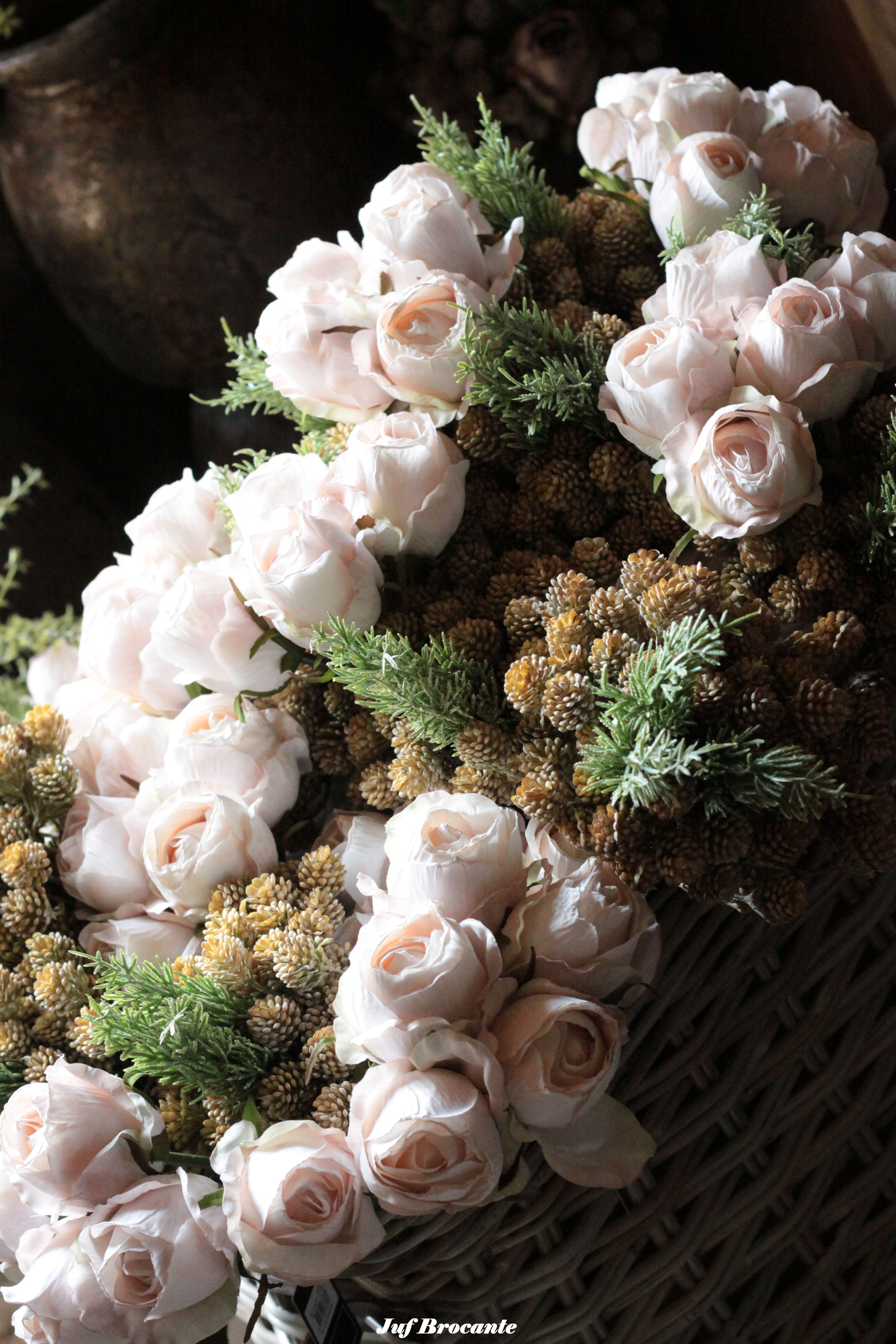 Boeket rozen compleet 'rose white'