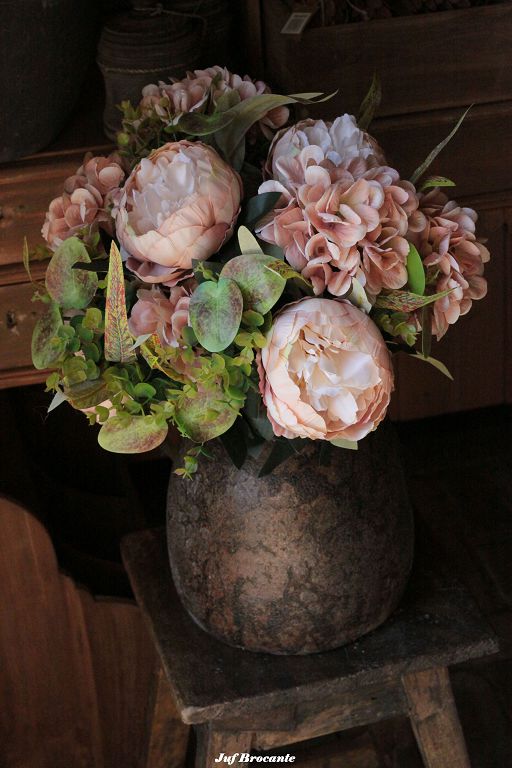 Boeket mauve compleet