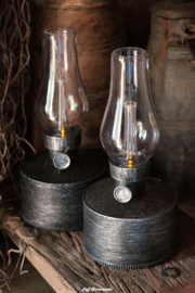 Solar olielampje 'antique black'