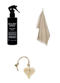 Cadeauset parfum amber in geschenkverpakking