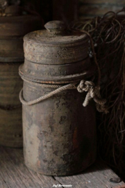 Nepalese kruik /Nepalese pot met deksel nr. 4