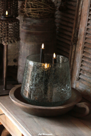 Windlicht 'diamond' maat XL