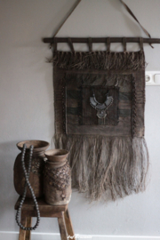 Wanddoek / leemdoek voor aan de wand nr.7