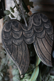 Engelenvleugel in 'vintage black'