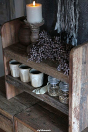 Truckbodywood coffeecorner / kruidenrek