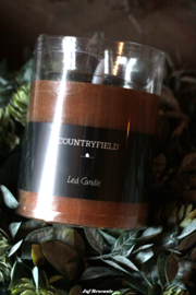Countryfield stomp ledkaars XL(kleur amber)