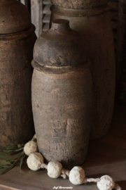 Craquelé pot met deksel nr.1