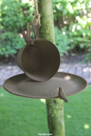 Vogelvoeder hanger 'Faery' roest