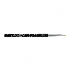 Painting brush black/silver diamond collection**