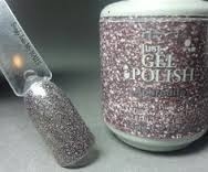 Glitter Gel Polish IBD Purple**