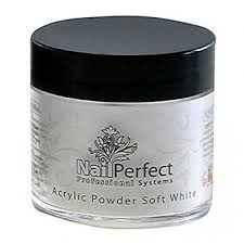 Acryl poeder soft white nail perfect 25gr**