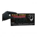 Handschoenen latex black cobra 100pcs**